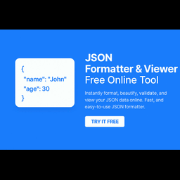 JSON Formatter Viewer &&Free Online Tool