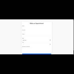 Django Reservation/Appointment System
