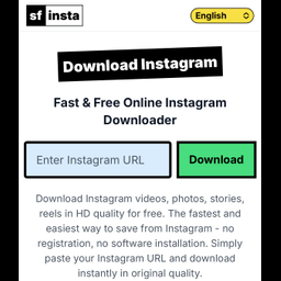 Fast & Free Online Instagram Downloader