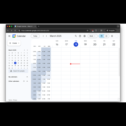 More Time Zones for Google Calendar