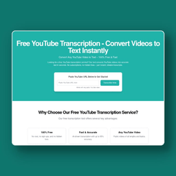 youtube transcript generator