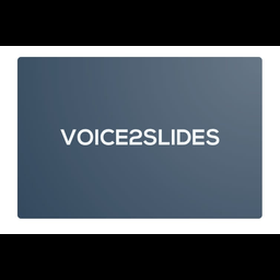 Voice2Slides