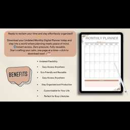 Monthly Digital Planner