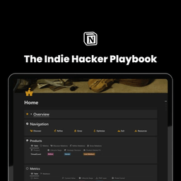 The Indie Hacker Playbook