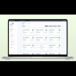 Online caffeine consumption tracker