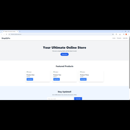 Modern HTML & CSS Template