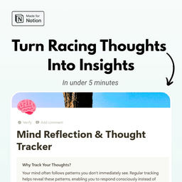 Mind Reflection & Thought Tracker