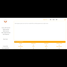 Word Counter And Text Analysis Offline