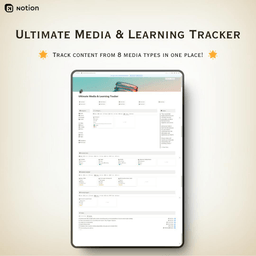 Ultimate Media & Learning Tracker