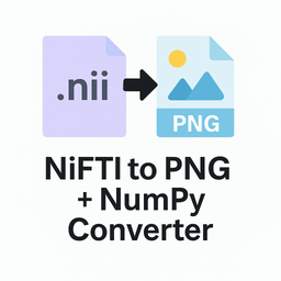 NIfTI to PNG + NumPy Converter (.exe)