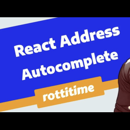 React Address Autocomplete