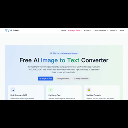 AIHumanSpace JPG-to-Text OCR