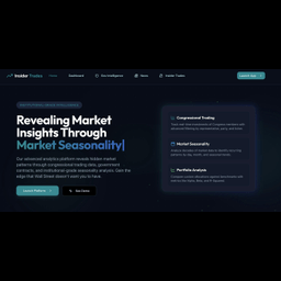 Congressional Trading Insights