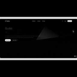 Nextjs landing page templates