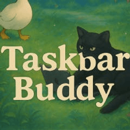 a Cute Duck (Anything!) to Your Taskbar