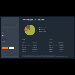 Free Self-Employed Tax Calculator