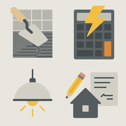 Tile, Flooring & Lighting