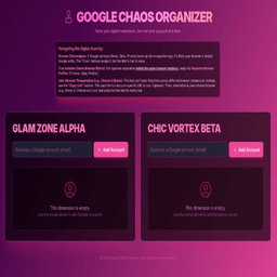 Google Chaos Organizer