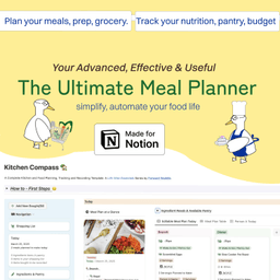 Advanced Meal Planner Notion Template