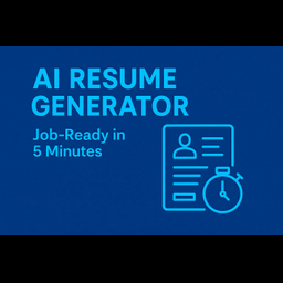 AI Resume Generator Job-Ready in 5