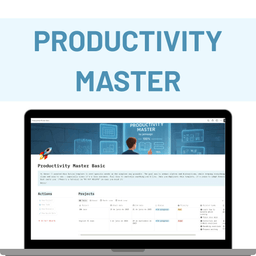 Productivity Master (Notion template)