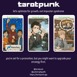 tarotpunk - tech bro tarot deck