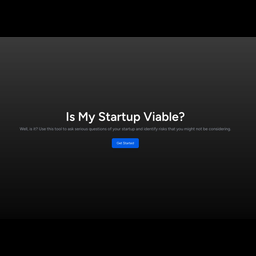 Is My Startup Viable?