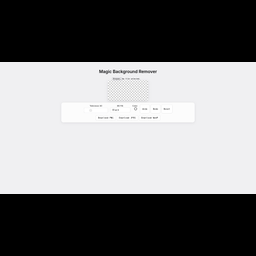 Magic Background Remover