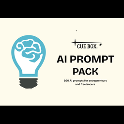 Cue Box AI Prompt Pack for Solopreneurs
