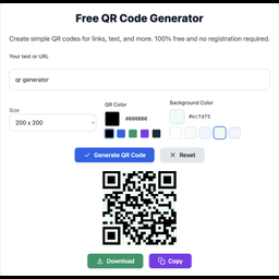 Simple QR Builder