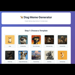 Dog Meme Generator