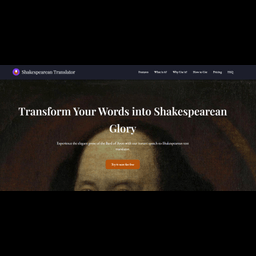 Shakespearean Translator