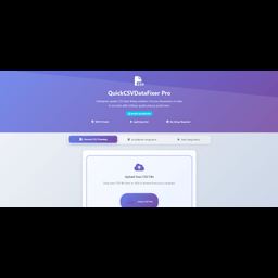 QuickCSVDataFixer Pro