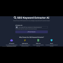 SEO Keyword Extractor AI