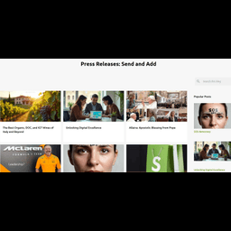 Add Press Releases