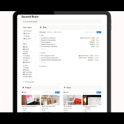 Notion Second Brain Template