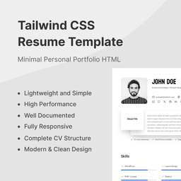 Tailwind Resume Template