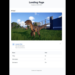 Instant QR Landing Pages
