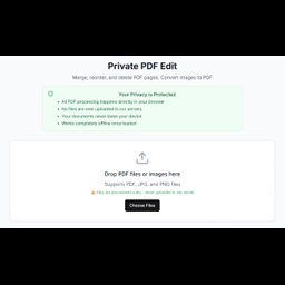 Private PDF Edit