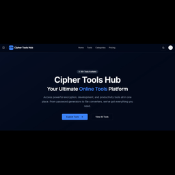 Cipher Tools Hub