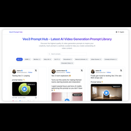 Veo3 Prompt Hub