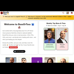 Boss or Toss