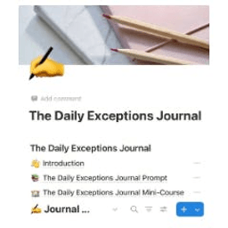 Daily Exceptions Journal