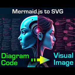 Mermaid.js to SVG Converter