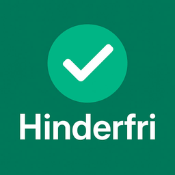 Hinderfri - free website audit