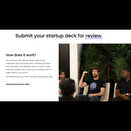 Startup Deck Review 