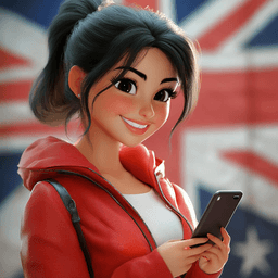 AI bot Polly for study English language