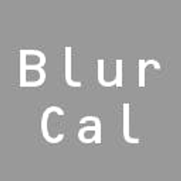 BlurCal