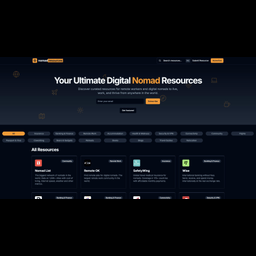Digital Nomad Resources