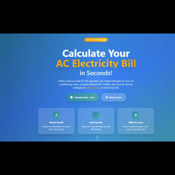 AC Bill Calculator India